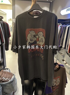 一件包邮 小夕韩国东大门代购CREDITO 26秋女装时尚新款短袖T恤