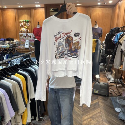 一件包邮 小夕韩国东大门代购GARMENT-P 26秋季女装新时尚长袖T恤