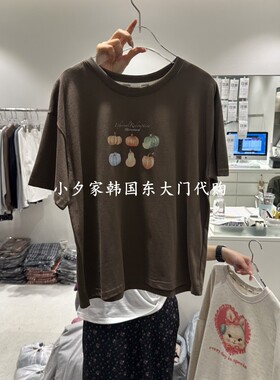 一件包邮 小夕韩国东大门代购COMBO26秋季女装时尚新款短袖T恤