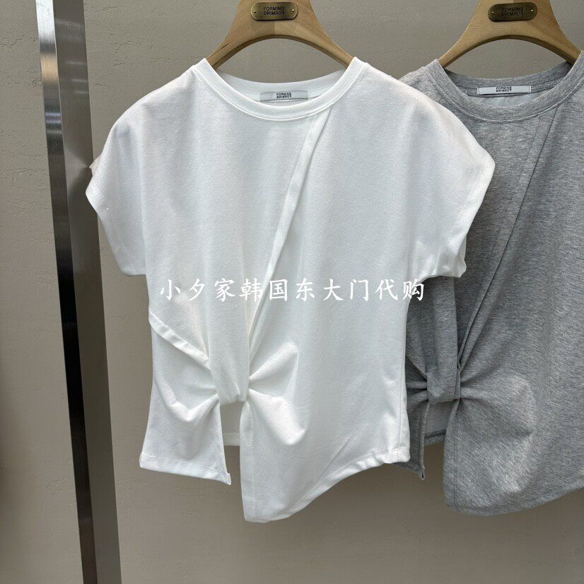 一件包邮 小夕韩国东大门代购 FORMING-P26夏款女装新品 短袖T恤