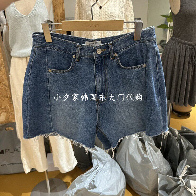 一件包邮 小夕韩国东大门代购DE VENTI 26年夏季新款女牛仔短裤