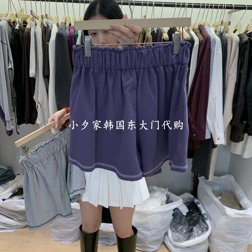 一件包邮 小夕韩国东大门代购 W AND J 26年秋季女装新款休闲短裤