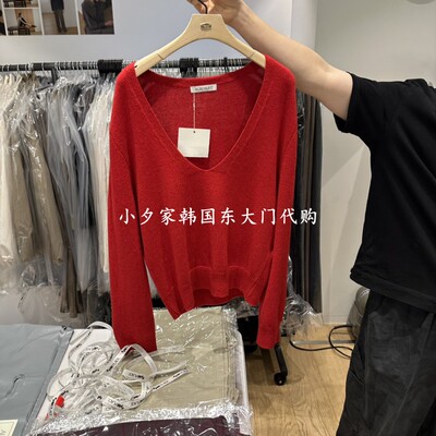 一件包邮 小夕韩国东大门代购aube nunt  26年秋女时尚新针织衫