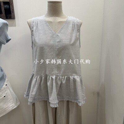 一件包邮 小夕韩国东大门代购 DELIGHT-L26夏款女装 吊带背心