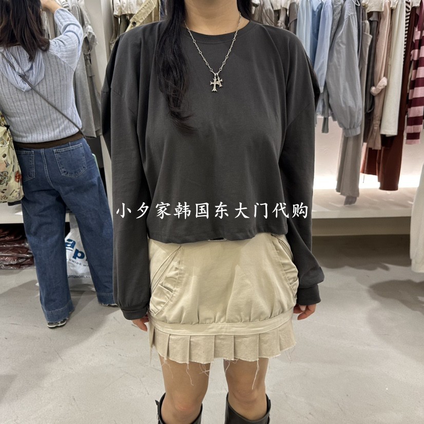 一件包邮 小夕韩国东大门代购 BERTHA 26秋季女装时尚新长袖T恤图片