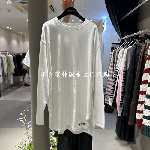 一件包邮 小夕韩国东大门代购NO ANSWER  26秋季女新时尚长袖T恤