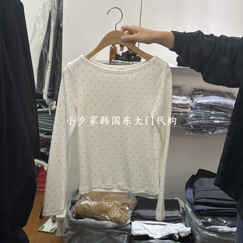 一件包邮 小夕韩国东大门代购 NAVE 26秋季女装时尚新款长袖T恤