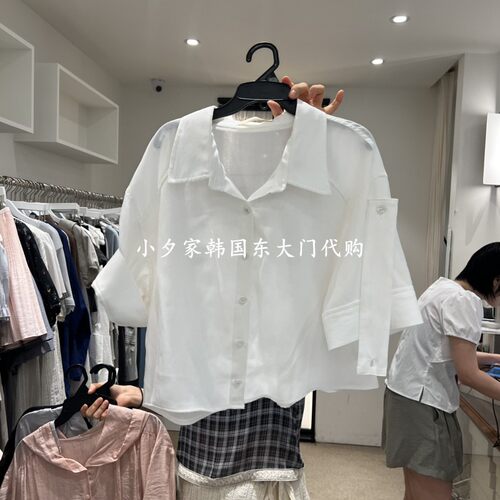 一件包邮 VENIR-a 小夕韩国东大门代购 26夏女装新品 衬衫