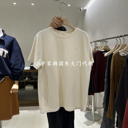 一件包邮 小夕韩国东大门代购A WANT 26秋女装时尚新款短袖T恤