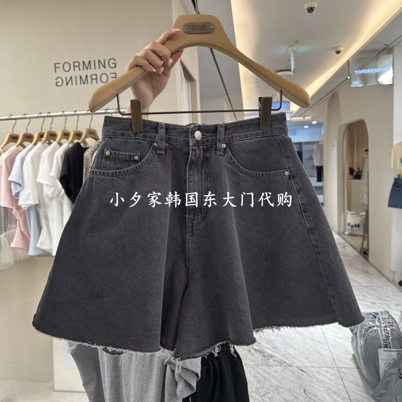 一件包邮 小夕韩国东大门代购FORMING-P 26夏款新品女装牛仔短裤