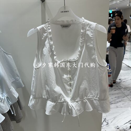一件包邮 小夕韩国东大门代购LOW MOMENT 26夏款女装 吊带背心