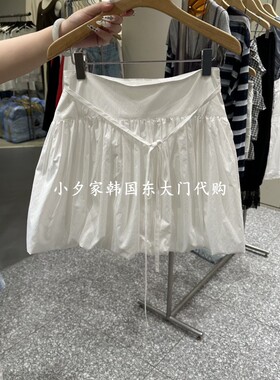一件包邮 小夕韩国东大门代购 SOF26夏女装时尚带抽绳 半身短裙