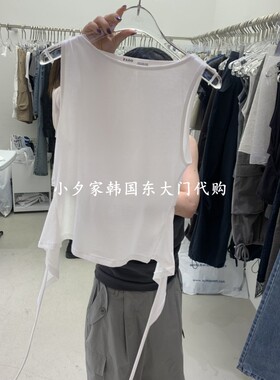 一件包邮 小夕韩国东大门代购PADO 26夏款女装气质温柔 吊带背心