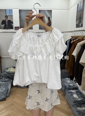 一件包邮 小夕韩国东大门代购 NOWHERE26夏女装新品纯色衬衫 T恤