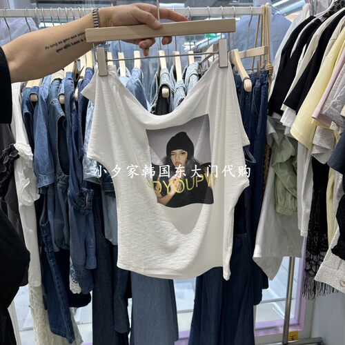 一件包邮 小夕韩国东大门代购JH.STUDIO-Q 26夏女装新品 短袖T恤