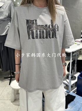 一件包邮 小夕韩国东大门代购HERTZ-P 26夏季新品女装宽松短袖T恤