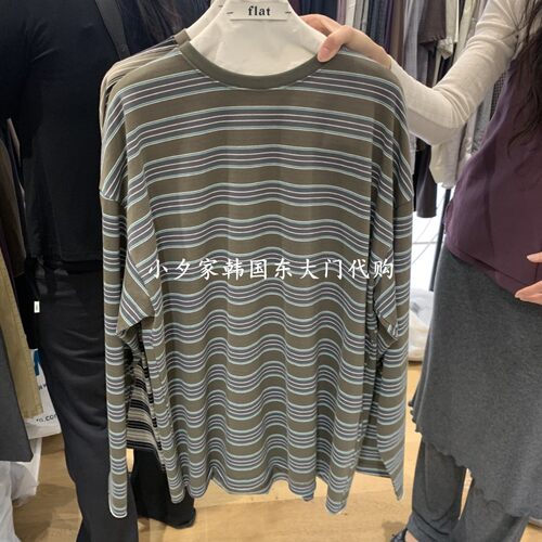 一件包邮 小夕韩国东大门代购 FLAT 26年秋季女装新款长袖T恤