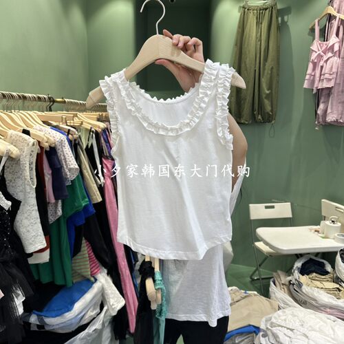 一件包邮 小夕韩国东大门代购 ROMANTIC NEWYORK26夏款女吊带背心