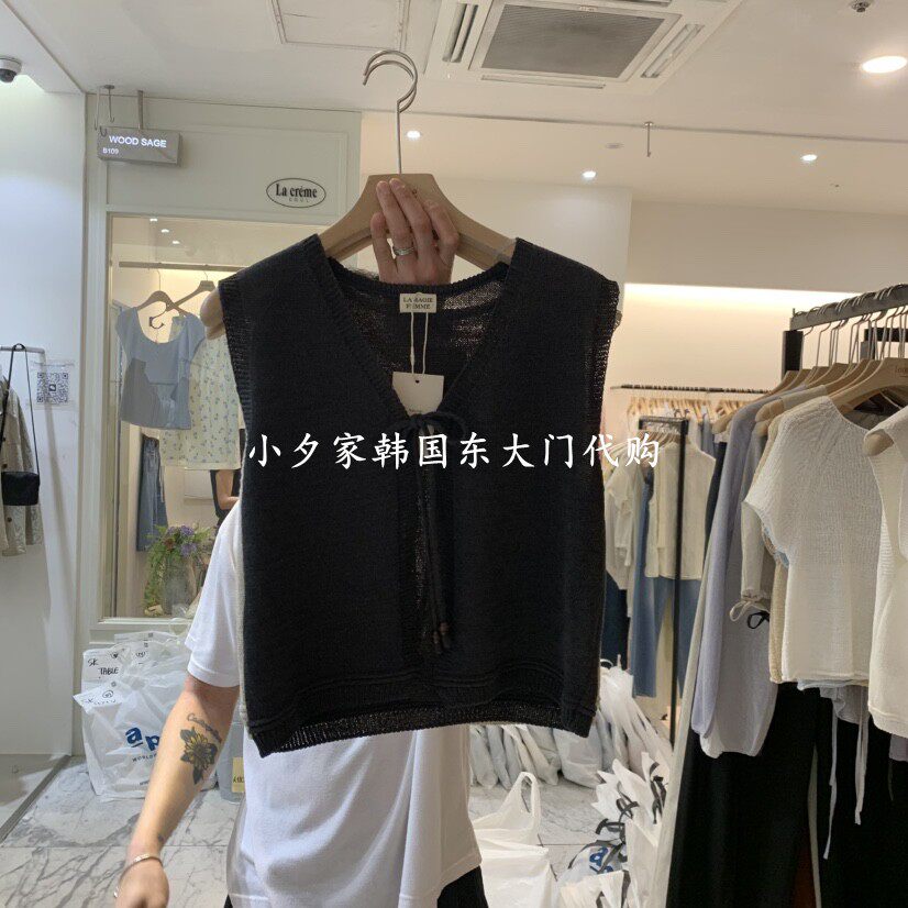 一件包邮 小夕韩国东大门代购LA MAGIE FEMME26夏款女装 吊带背心