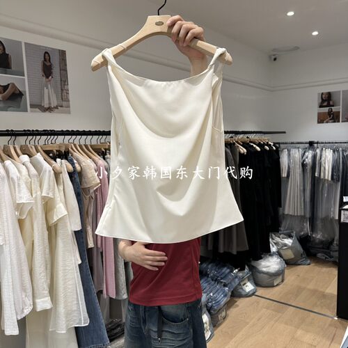 一件包邮 小夕韩国东大门代购 aube nunt26夏女装新品 吊带背心