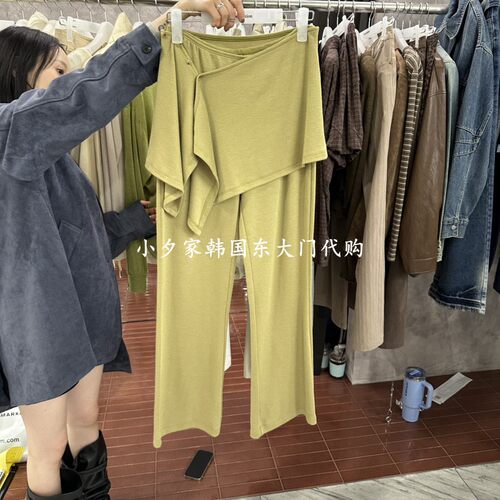 一件包邮 小夕韩国东大门代购 FOUNDATION 26秋季女时尚新休闲裤