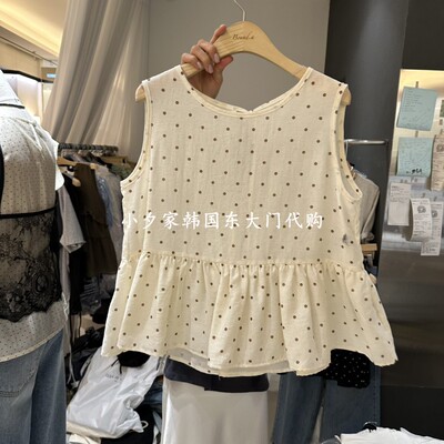 一件包邮小夕韩国东大门代购BOUND.A 26夏女气质温柔简约吊带上衣