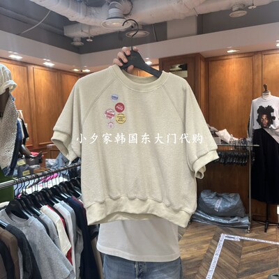 一件包邮 小夕韩国东大门代购GARMENT-P26秋季女装时尚短袖T恤