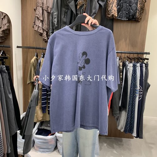 一件包邮 小夕韩国东大门代购 VANTA 26年秋季女装新款短袖T恤