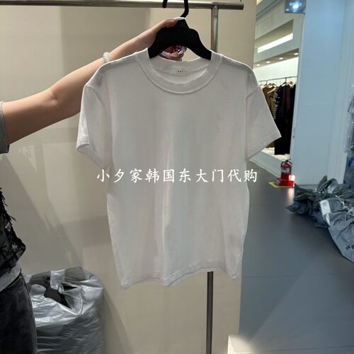 一件包邮 小夕韩国东大门代购SOF26夏女装新品纯色百搭短袖 T恤