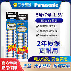 松下正品大号1号2号5号7号9V碳性干电池适用于玩具遥控器挂钟万用表体重秤煤气灶燃气热水器 官方旗舰店119