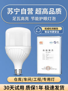 节能灯泡家用照明超亮e27螺口螺旋led灯工厂大功率200W球泡2055