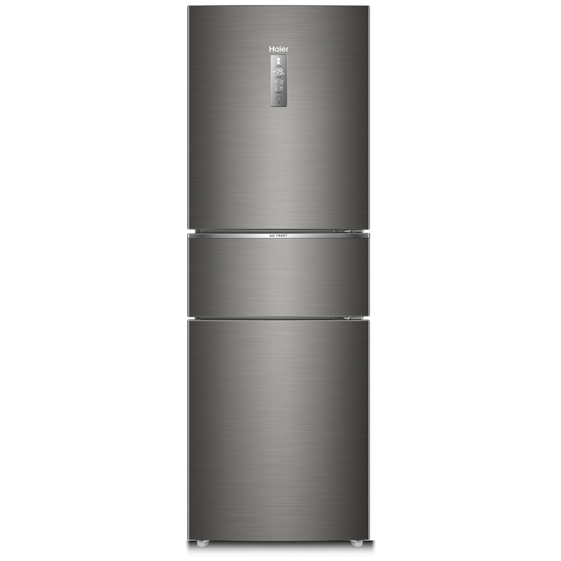 海尔253升三门一级变频风冷冰箱