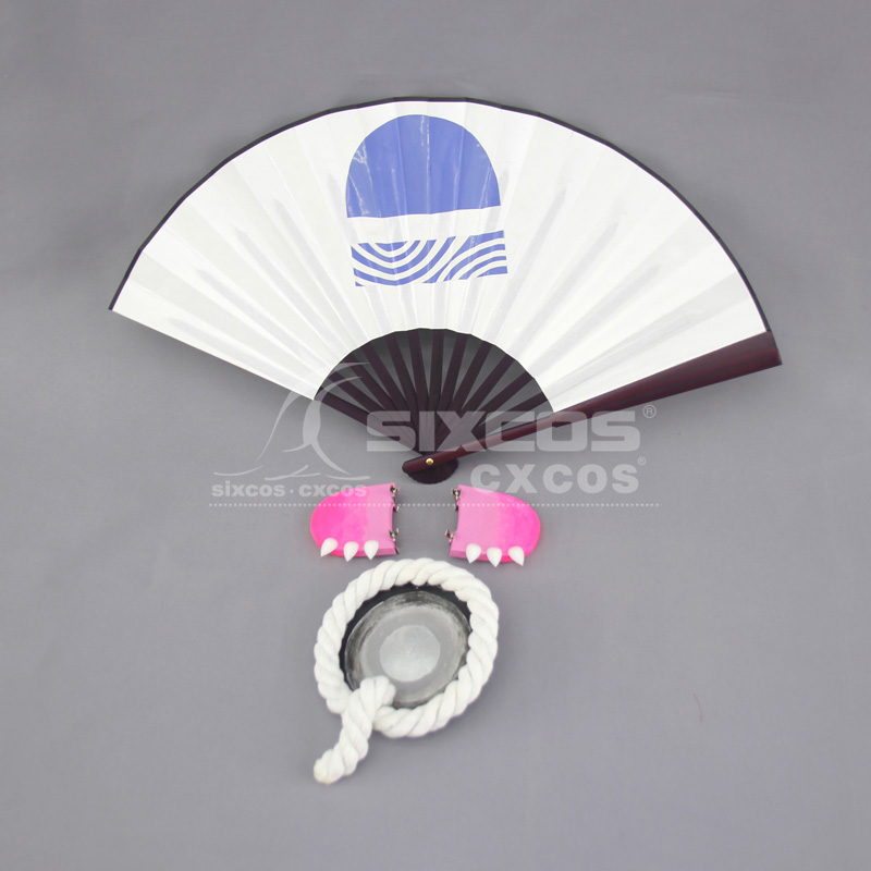 斯普拉遁3/喷射战士3 鱼浆帮 莎莎 COS道具配件定做 Splatoon 3 C