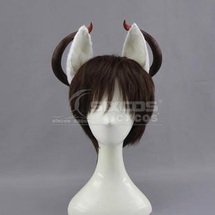 坎特伯雷公主与骑士唤醒冠军之剑的奇幻冒险/守望传说 白兽 头饰