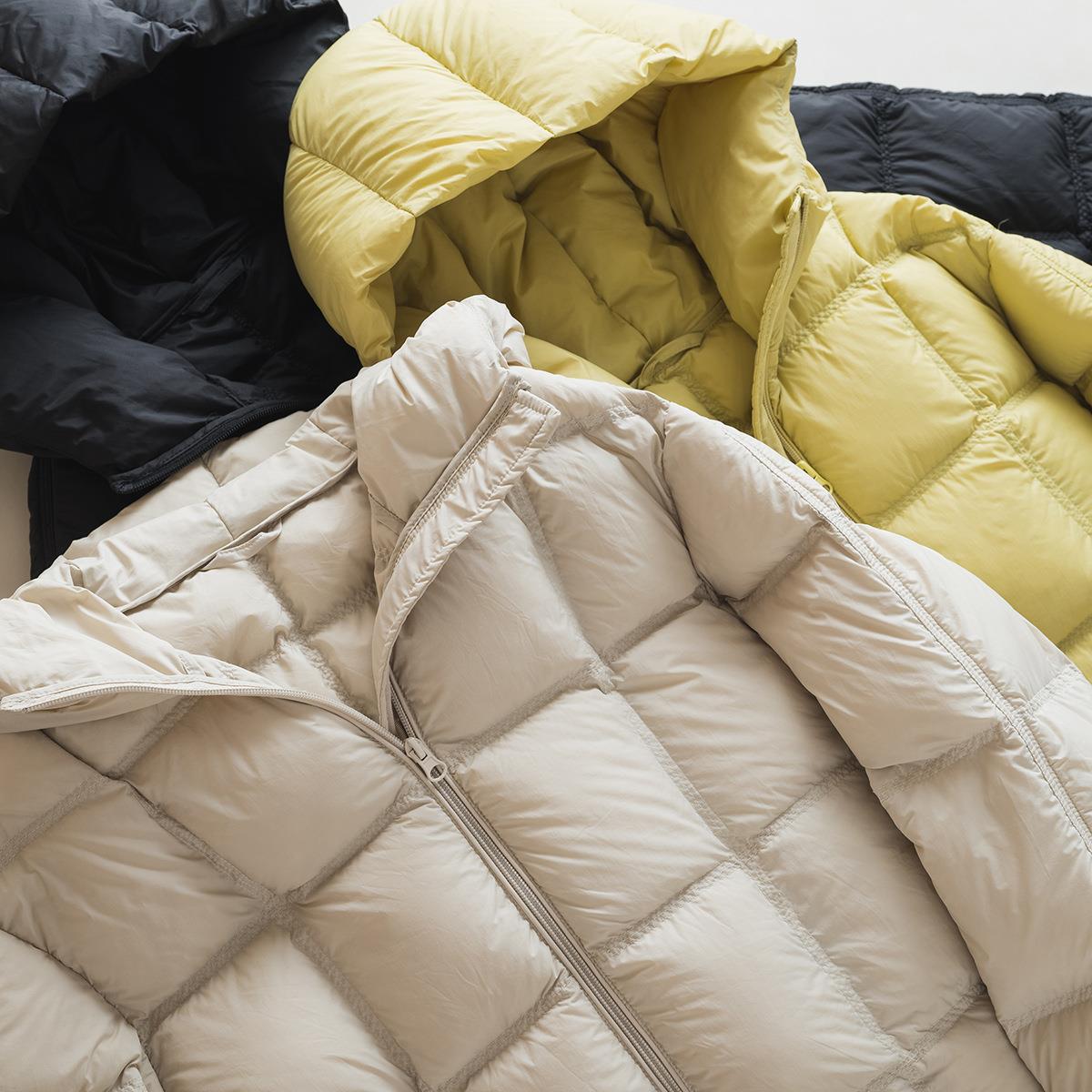 泡芙连帽羽绒服 90白鸭绒 宽松显瘦方块落肩袖面包服秋冬G101216