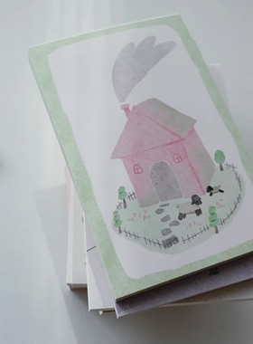 Zian.paper｜boling系列 M5手帐便签本50张120g内页手绘少女10款