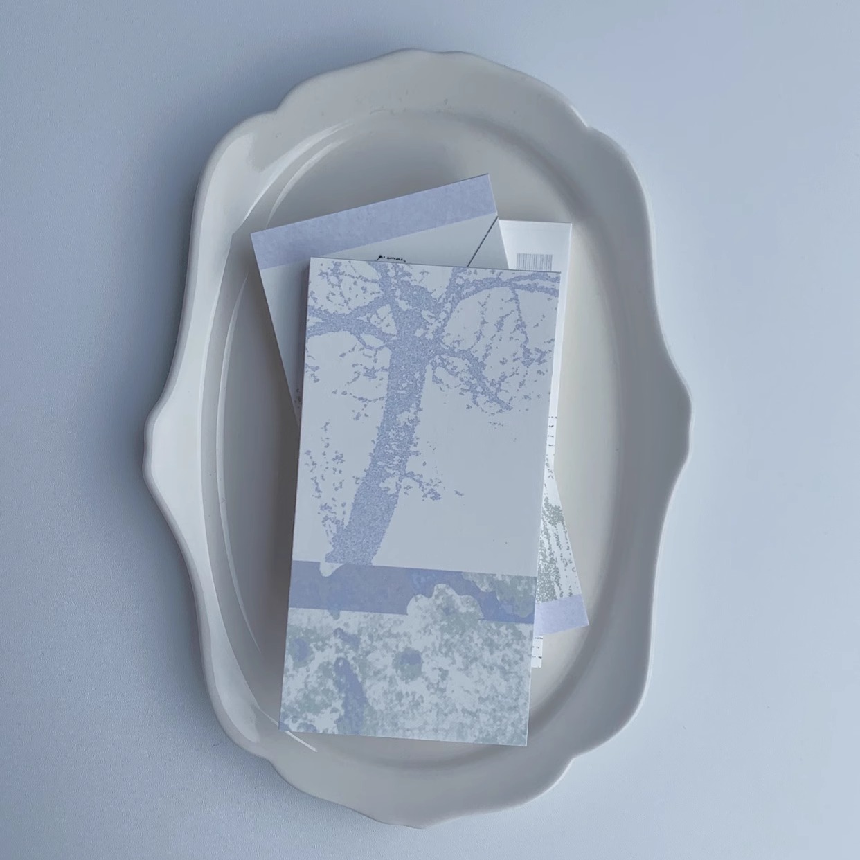 绣球花系列便签本50p单面印刷