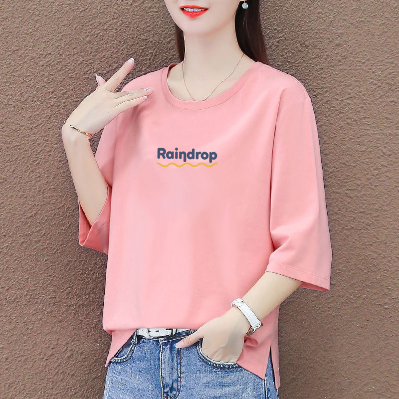 中袖韩版内搭打底衫棉T恤女上衣