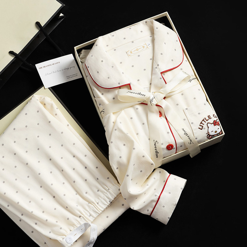 带胸垫月子服四季款孕妇睡衣哺乳