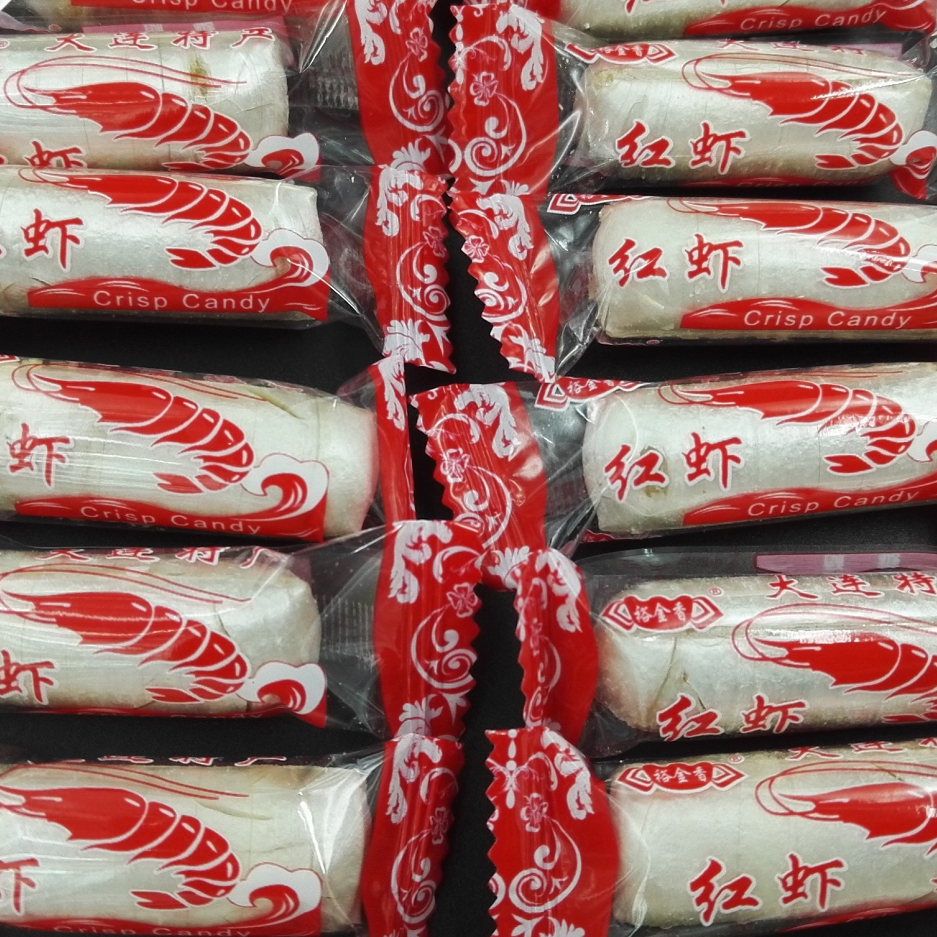 零食糖果大连特产红虾老口味酥糖