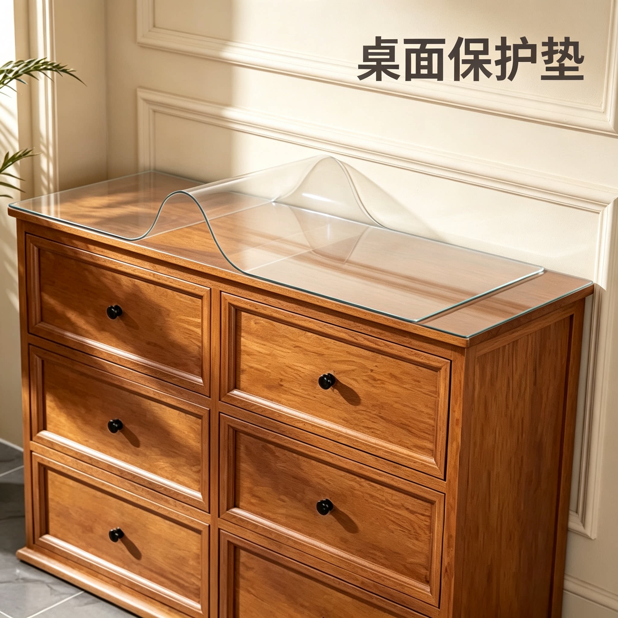 透明软玻璃防水防烫可裁剪桌垫