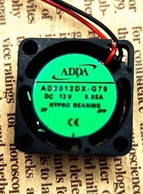 AD2012DX-G70 ADDA 2010 12V 0.05A 2厘米 微型 笔记本 散热风扇