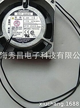 现货 日本OMRON欧姆龙R87F-A1A83H 80*80*25MM 100V 7/6W散热风扇