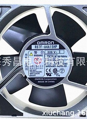 R87F-A4A13HP AC200V 原装正品欧姆龙OMRON 120*120*25MM铝框风扇