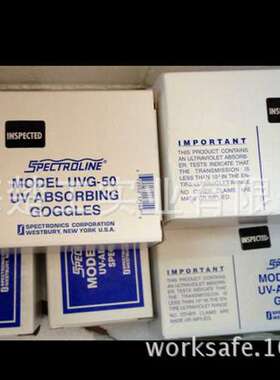 美国Spectroline公司UVG-50紫外防护眼镜、防紫外线眼罩