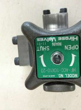 广濑hiroseValves HF-ACC-32*10-23现货热卖截止阀