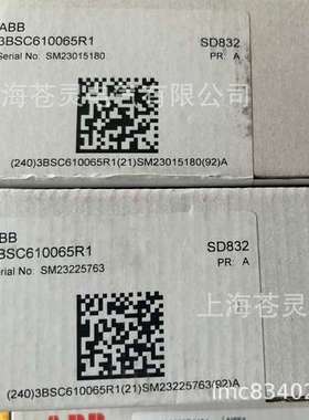ABB模块SD832和DO801原装正品