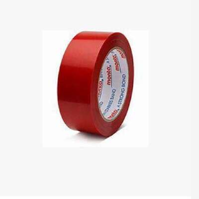 德国MONTA  257F PVC红色高温胶带38*66M *0.07 制药包装专用