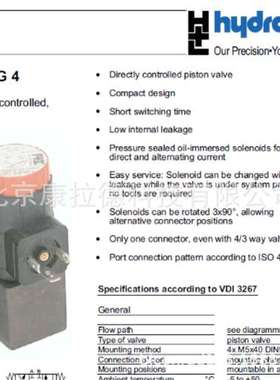 H+L WE06-4R100Z24/0H电磁阀Weidema SDD10-E25-01-10-00-WA-ZU阀