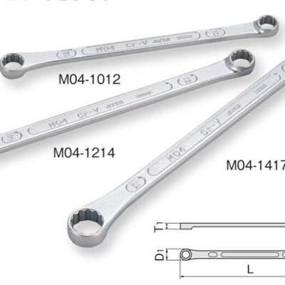 日本TONE前田 M04-0810 1012 1113 1214 1315 1417 梅花扳手 公制